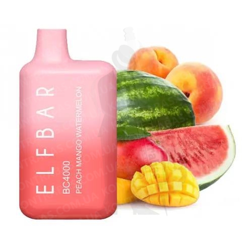 ELF BAR BC 4000 Peach Mango Watermelon