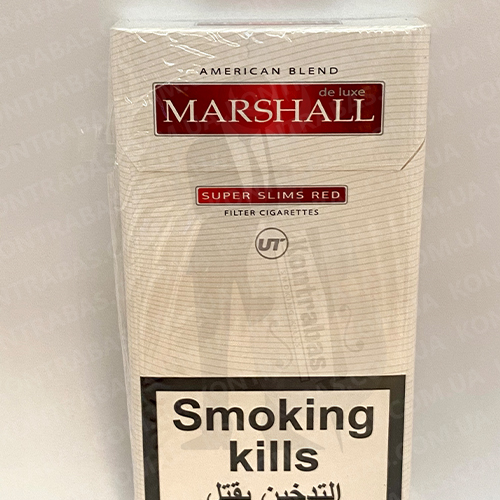 Сигареты Marshall Slims Red в картоне